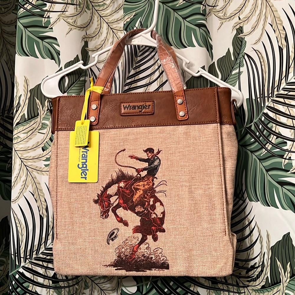 Wrangler brand, cowboy purse